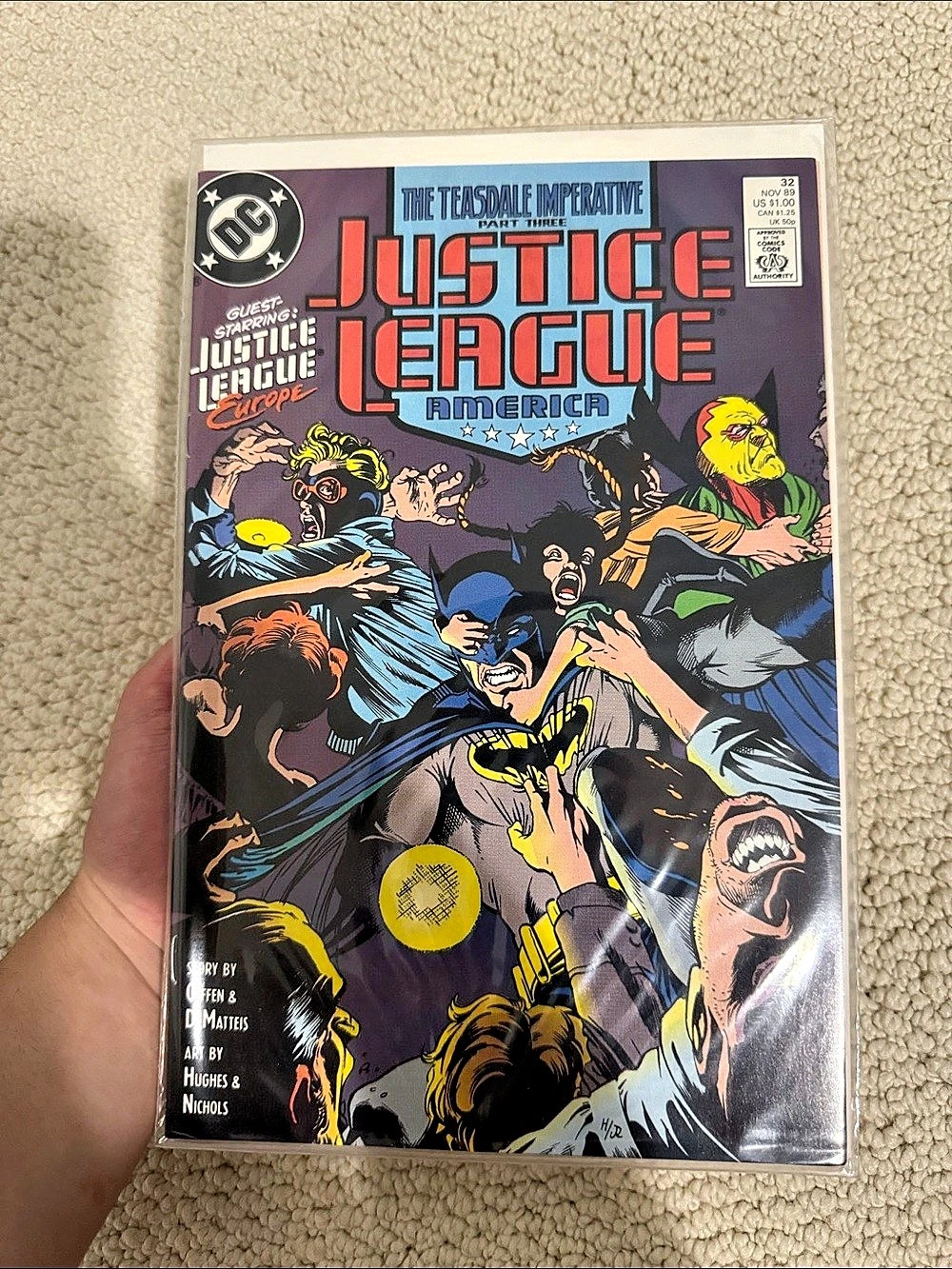 DC Comics Justice League America #32 Comic Book